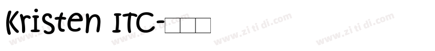 Kristen ITC字体转换